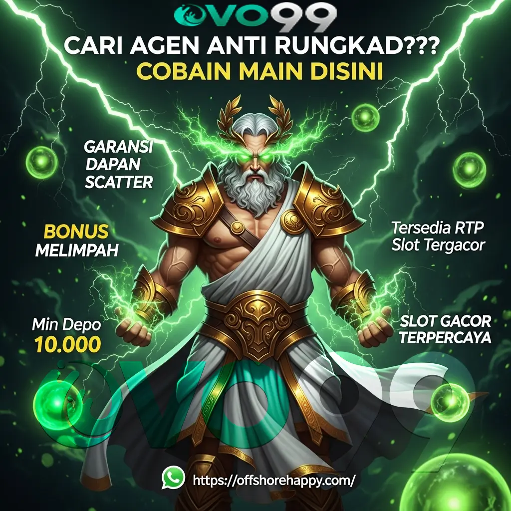 OVO99: Agen Slot Online Terpercaya 2025 Mudah Maxwin